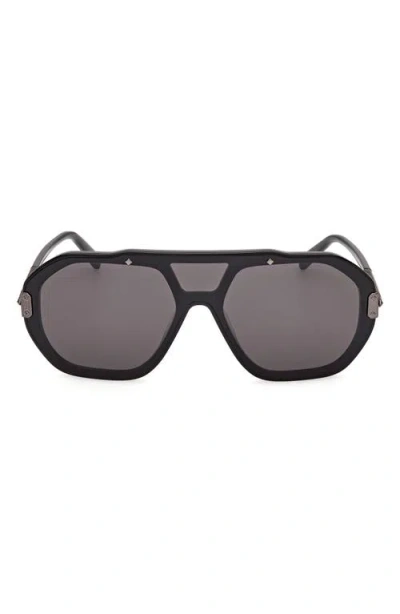 Mcm Geometric Sunglasses In Red