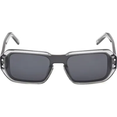 Mcm Geometric Sunglasses In Blue