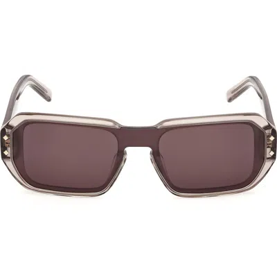 Mcm Geometric Sunglasses In Brown