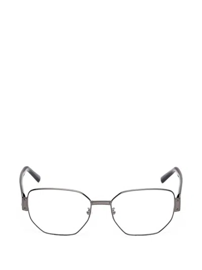 Mcm Geometric-frame Glasses In Gray