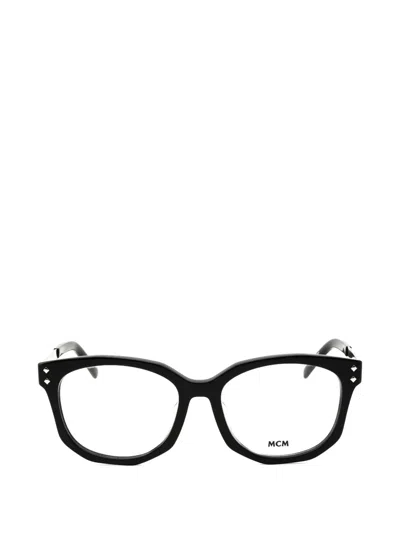 Mcm Geometric-frame Glasses In Black