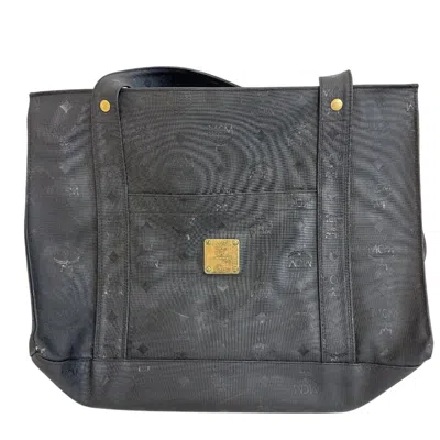 Pre-owned Mcm Gold Leather Tote Bag ()