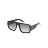 Mcm Gradient Smoke Navigator Unisex Sunglasses Mw0022 01b 55