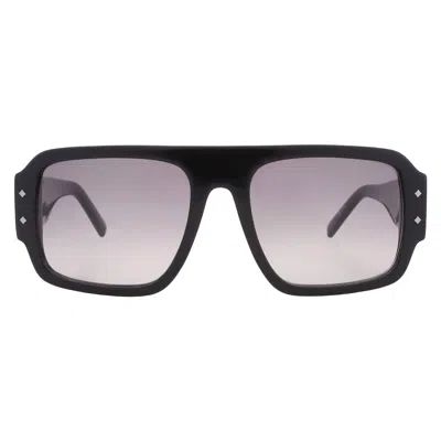 Mcm Gradient Smoke Navigator Unisex Sunglasses Mw0022 01b 55 In Black