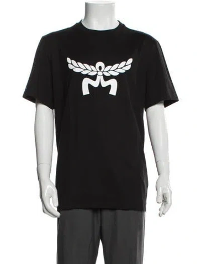 Pre-owned Mcm Graphic Print Crew Neck T-shirt W/ Tags In Multicolor