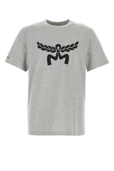 Mcm Grey Cotton T Shirt