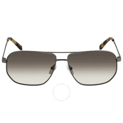 Mcm Grey Rectangular Men's Sunglasses 141s 069 61 In Gray