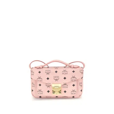 Mcm Handbag In Printed Faux Leather