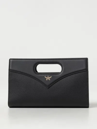 Mcm Handbag  Woman Color Black In Black