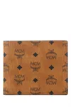 Mcm Small Monogram-print Bi-fold Wallet