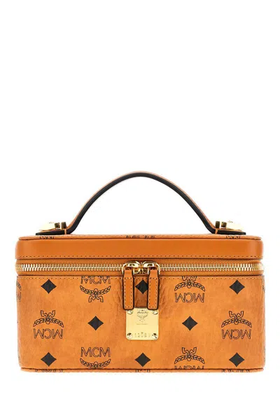 Mcm Handbags. In Brown