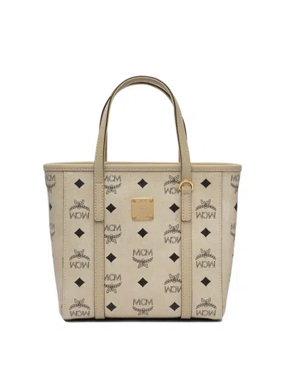 Mcm Handbags In Beige