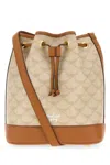 Mcm Printed Canvas Medium Himmel Bucket Bag In Multi