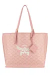 Mcm Women Printed Canvas Himmel Shopping Bag In Multi