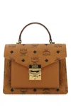 Mcm Small Tracy Satchel In Printed