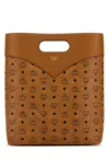 Mcm Large Diamond Visetos Tote Bag In Printed
