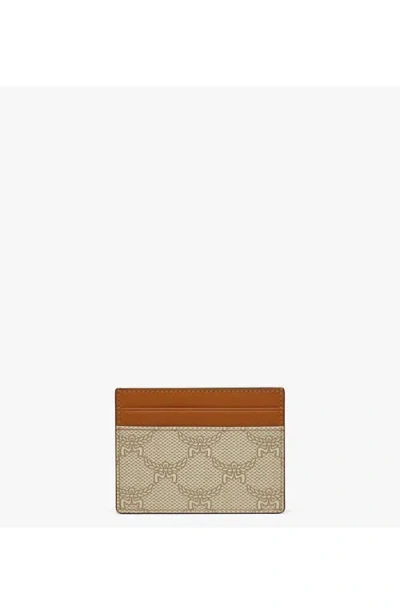 Mcm Himmel Card Case In Brown