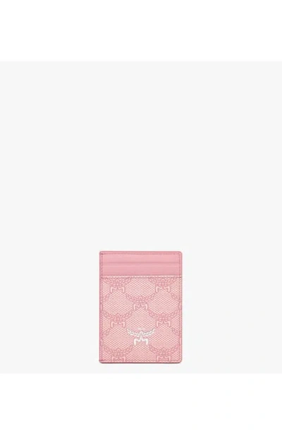 Mcm Himmel Card Case In Pink