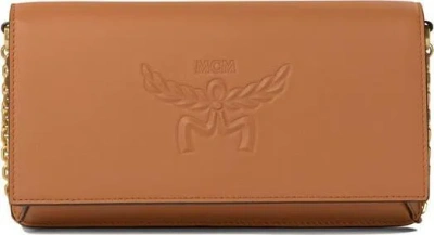 Mcm "himmel" Crossbody Bag In Brown
