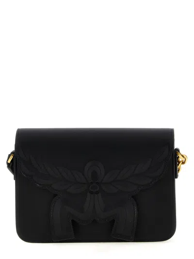 Mcm 'himmel' Crossbody Bag In Black