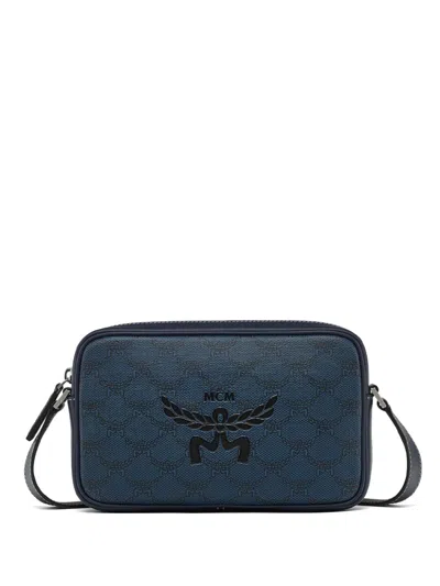 Mcm Himmel Crossbody Bag In Blue