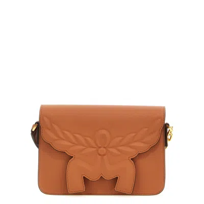 Mcm Himmel Crossbody Bag In Brown