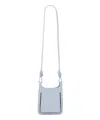 Mcm Pastel Light Blue Leather Mini Himmel Hobo Crossbody Bag In Lightblue