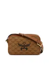 Mcm Himmel Logo Printed Small Shoulder Bag