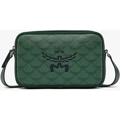 Mcm Himmel Crossbody In Forest Green
