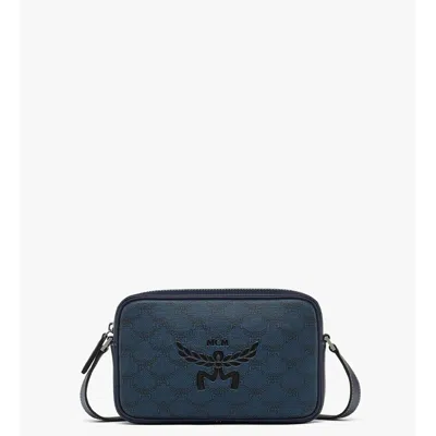 Mcm Himmel Crossbody In Lauretos In Blue