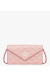 Mcm Himmel Crossbody Wallet In Pink