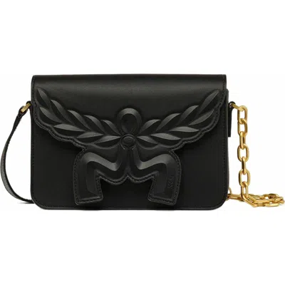 Mcm Himmel Laurel Crossbody In Black