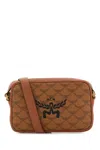 Mcm Himmel Logo Printed Small Shoulder Bag