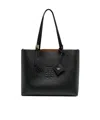 Mcm Himmel Medium Shoulder Bag In Black