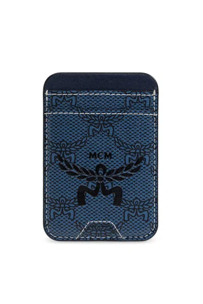 Mcm Himmel Monogram In Blue