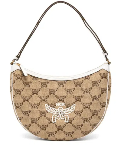 Mcm Himmel Oth Hobo Medium Bag Bags In Beige