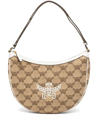 Mcm Himmel Oth Hobo Medium Bag Bags In Beige