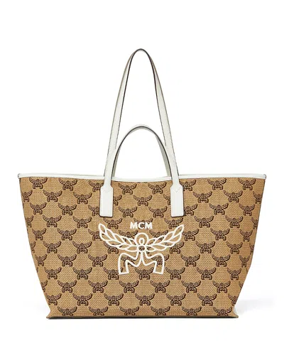 MCM HIMMEL OTH MEDIUM SHOPPER TOTE