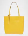 Mcm Himmel Reversible Visetos Monogram Tote Bag In Lemon Gold