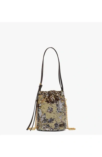 MCM MCM HIMMEL SEQUIN DRAWSTRING BAG