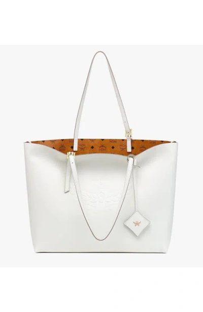 Mcm Himmel Shopper In Egret