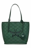 Mcm Himmel Shopper In Green