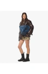Mcm Himmel Shopper In Navy Blazer