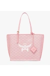 Mcm Himmel Shopper In Pink