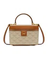 Mcm Small Himmel Vanity Crossbody Bag In Nude