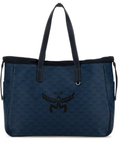 Mcm Himmel Tote Bag In Blue