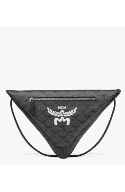 Mcm Himmel Triangle Pouch In Black
