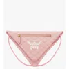 Mcm Himmel Triangle Pouch In Lauretos In Pink