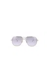 Mcm Irregular Mirror Sunglasses In Purple