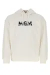 Mcm Ivory Cotton Sweatshirt